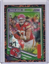 2025 Panini Score Travis Kelce 15/31 Score-a-Treat Webs #232 - Chiefs