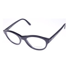 Vuarnet Brille Herren Damen  Schwarz Rund Ref 662 NOI Kunststoff