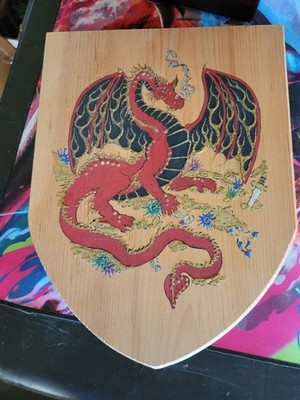 Renaissance Fair Souvenir Painted Shield