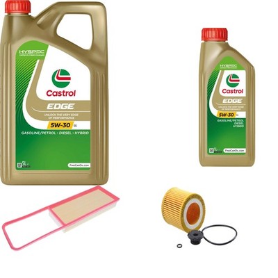 Inspektionspaket Castrol EDGE Titanium 5W-30 LL 6L für BMW X5 xDrive40e
