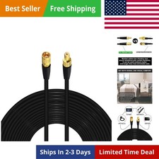 Sirius XM Radio Antenna Extension Cable 30ft SMB Male to SMB Female Connector...