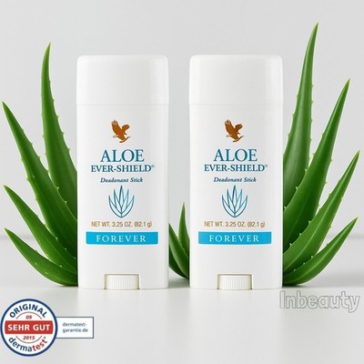 Forever Aloe Ever-Shield Deo Stick 92,1 g 2erPack ohne Aluminium Salze MHB 05/29