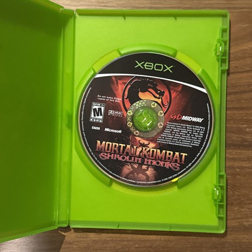 Mortal Kombat Shaolin Monks (Microsoft 2005) Case & Game Tested Working - Picture 4 of 6