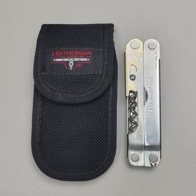Leatherman Flair Multi-Tool Pliers Corkscrew Knife with Nylon Sheath