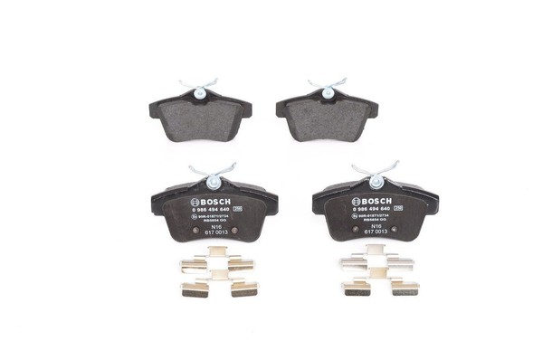 Bremsbelagsatz Scheibenbremse Hinterachse FüR CitroËN Peugeot Ds C4 Ii DS4 DS5-image