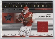 2007 Leaf Rookies & Stars Statistical Standouts Materials Larry Johnson 12ui