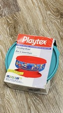 Playtex Cherubs Cups Mealtime Feeding Bowl Suction Base Storage Lid 1997 New
