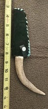 Hand Made Elk Antler Knife