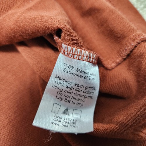 Ibex Merino Wool Sweater Men XXL Shax 1/4 Zip Baselayer Midweight 350 Hiking USA - Picture 11 of 14