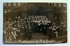 Georg V Proklamation - Postkarte 1910