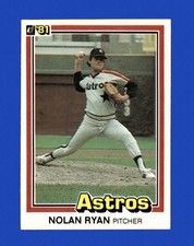 1981 Donruss Set-Break #260 Nolan Ryan NM-MT OR BETTER *GMCARDS*