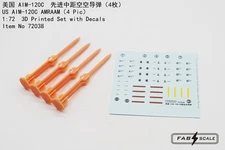 FAB FA72038 1/48 Scale US AIM-120C AMRAAMI(4 Pic）