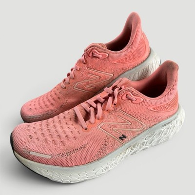 New Balance Fresh Foam 1080 Laufschuhe Damen UK8 pink weiß gepolstert