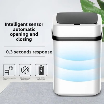 13L Automatik Sensor Mülleimer Smart Mülleimer Abfalleimer Schlafzimmer Bad Küche