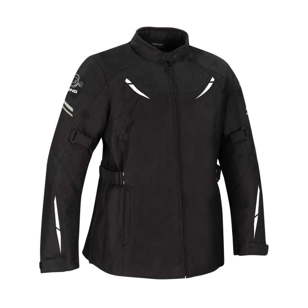 Blouson Bering femme Penelope T4 veste moto textile mi-saison noire