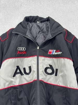 Audi Racing Men's Bomber Jacket Sz XL | eBay