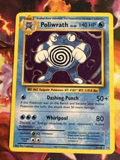 Pokemon Poliwrath Evolutions 25/108 Holo Rare LP