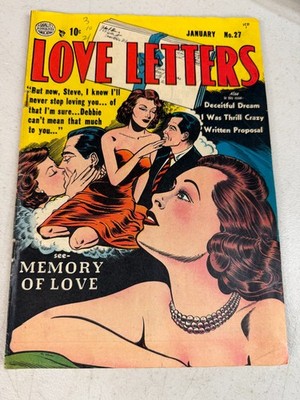 Love Letters #27 Quality Comics 1952 VG+