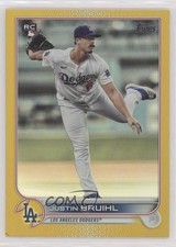 2022 Topps Series 2 Gold Foil Justin Bruihl #658 0he2