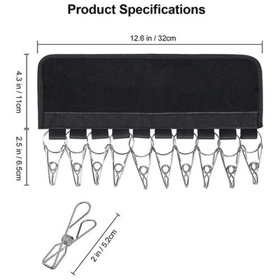 Baseball Cap Organizer Huthalterfaltbar Handtuchhalter Edelstahlclips rostfrei
