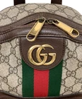Sac à dos Gucci Ophidia GG Supreme noir beige toile