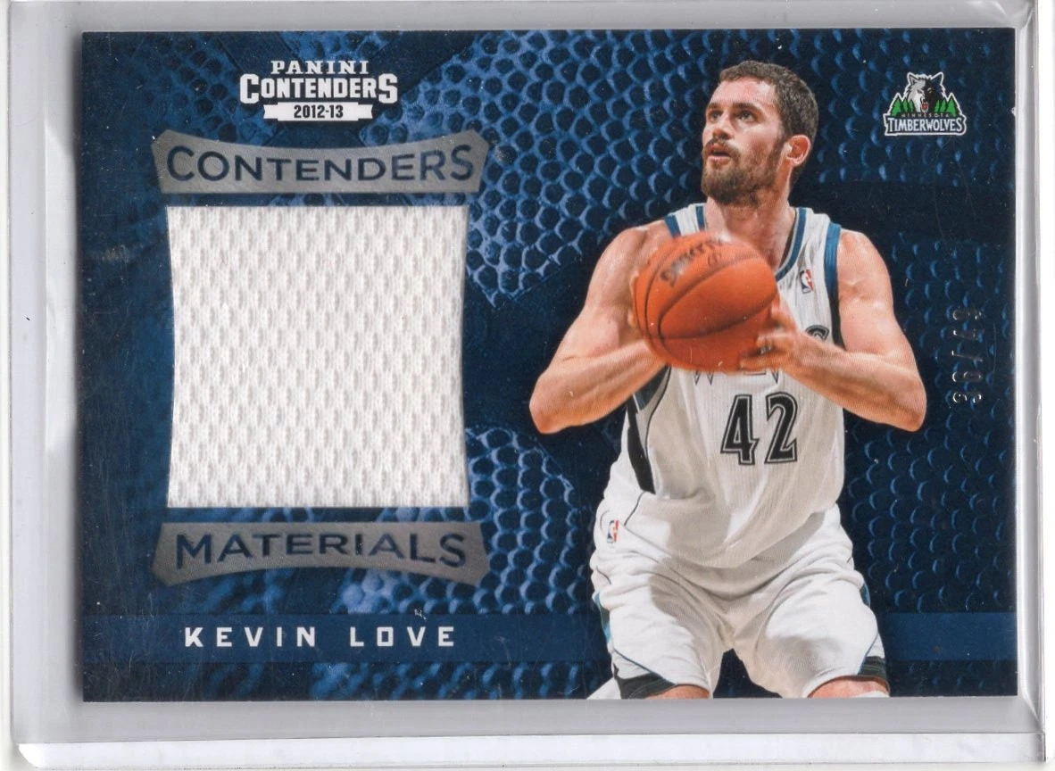 Panini Kevin Love Basketball Trading Cards Sports Memorabilia for