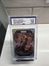 2021-22 Panini Prizm - Mike Conley #117 Silver Wave Prizm