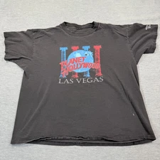 Planet Hollywood Shirt Men L Black Las Vegas Caesars Palace 1994 Grand Opening