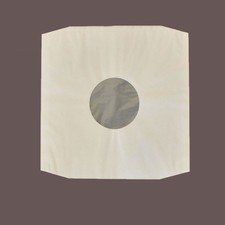 100 X Premium 12" Poly Lined White Paper Replacement Vinyl Record Inner Sleeves
