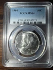 1964 PCGS MS64 Kennedy Half Dollar 50c US Mint Coin