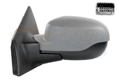Aussenspiegel Links FÜR Renault Clio III (BR0/1, CR0/1) - VAN Wezel 4333817-image