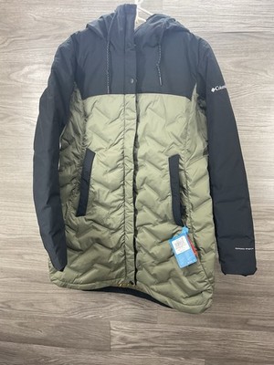 Columbia Women's Mountain Croo III Mid Down Jacket Stone Green