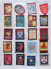 Boy Scout - UK District Badges x 100 - Set 1