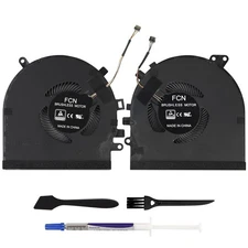 CPU+GPU Cooling Fan Parts Fors Razer Blade 15 RZ09-0270 RZ09-0328 RZ09-02705E75