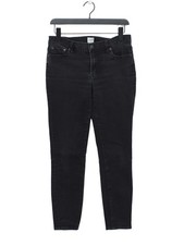 J. Crew Women's Jeans W 29 in Black Cotton with Polyester, Elastane Skinny