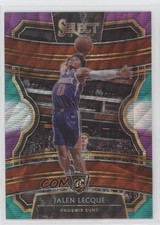 2019-20 Panini Select Concourse Tri-Color Prizm Jalen Lecque #82 5b1