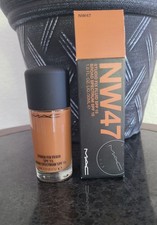 MAC Studio Fix Fluid Foundation SPF 15 Shade NW47 Full Size 1 Oz/30ml New In Box