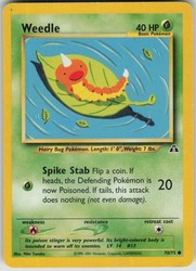 Weedle 70/75 Neo Discovery Common