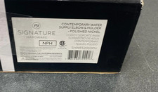 Signature Hardware SHWES2050PN Swivel Elbow Bracket for Hand Shower - Nickel