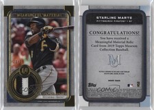 2019 Museum Collection Meaningful Material Relics Gold /25 Starling Marte Patch