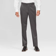 Men's Slim Fit Suit Pants - Goodfellow & Co™ Dark Gray MULTIPLE SIZES