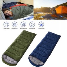 Adult Cold Weather Thick Sleeping Bag For Big Tall Waterproof Winter Single Bags