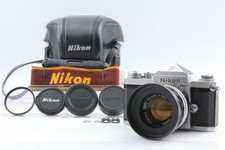 MINT w/Case Nikon F 35mm Film Camera Body 50mm f/1.4 Lens From JAPAN
