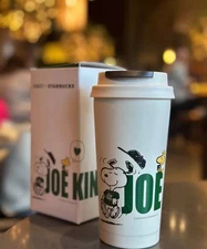 Limited Edition 2025 Starbucks Joe Kind Snoopy cup White 16oz Christmas  Gift