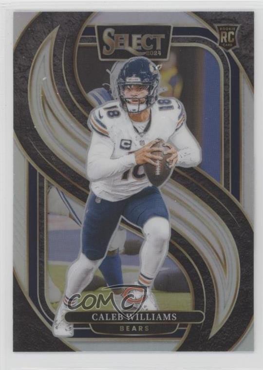 2024 Panini Select Premier Level Silver Prizm Caleb Williams