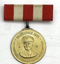 *WAR SERVICE 1945 BOY SCOUT GEN. EISENHOWER WASTE PAPER CAMPAIGN* WW2 BSA MEDAL