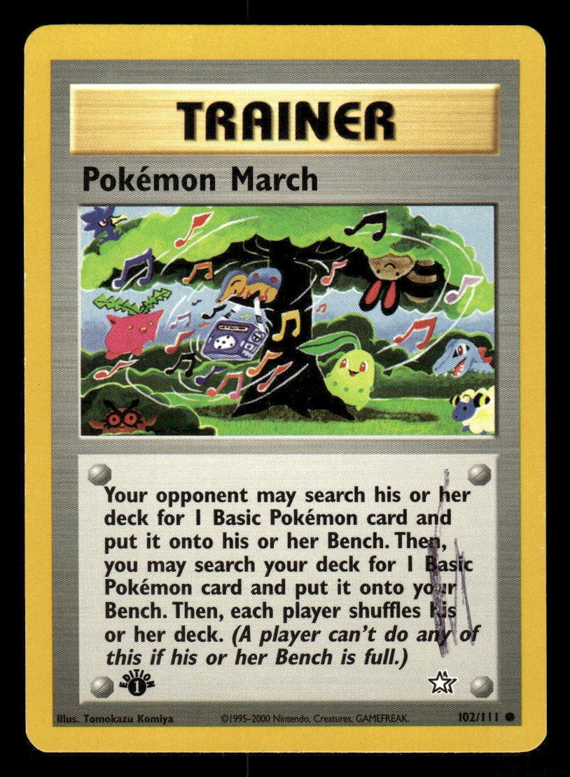 Neo Genesis Common #102/111 Pokemon March