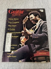 Vintage GUITAR PLAYER Magazine January 1974 George Benson, Peter Frampton
