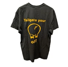 Vintage Piggly Wiggly Pig Butt Green Bay Packers Tailgate T-shirt Unisex Size L