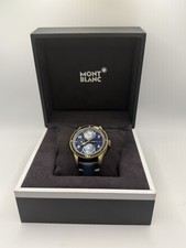 Montblanc 1858 Geosphere Bronze Limited Edition Blue Dial Boxed Warranty STUNNIN 11